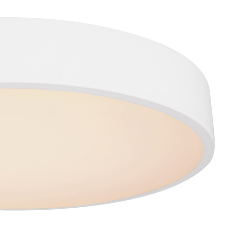 Stropné svietidlo, kov biely, plast biely, funkcia pamäte, stmievateľné, diaľkové ovládanie, fixácia 12