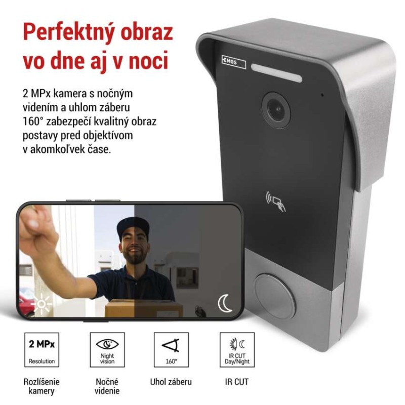GoSmart videozvonček IP-20PoE 2