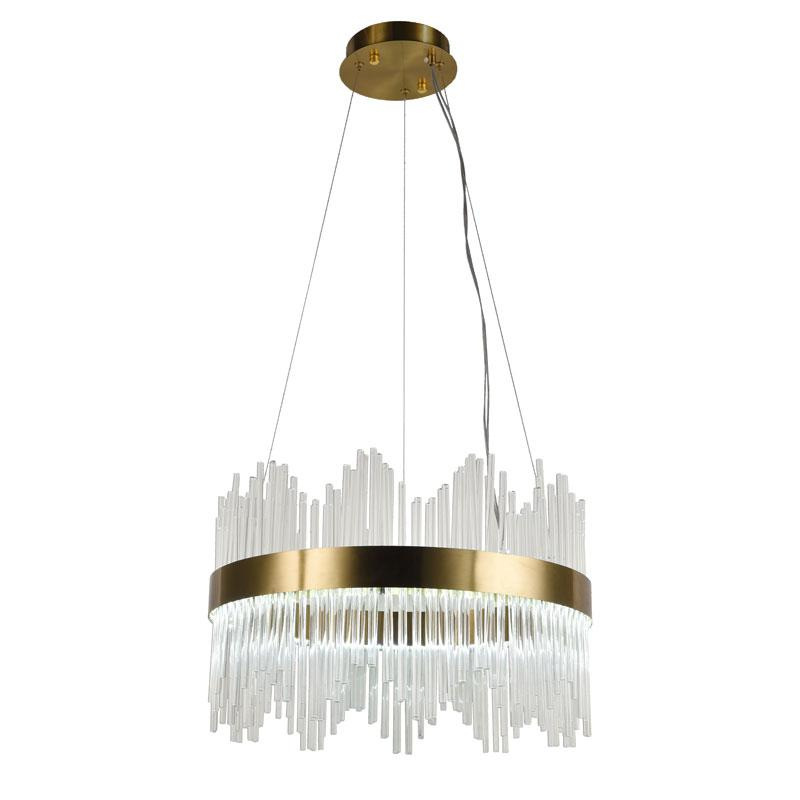 LED krištáľový luster + diaľkový ovládač 70W - J6313/C 7