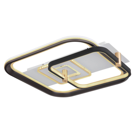 Stropné svietidlo, kov biely, čierny a sivý, akryl opál, stmievateľné, viackrokové ovládanie cez nás 8